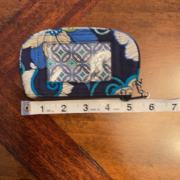Vera Bradley Zip ID Case coin pouch - Picture 4 of 5